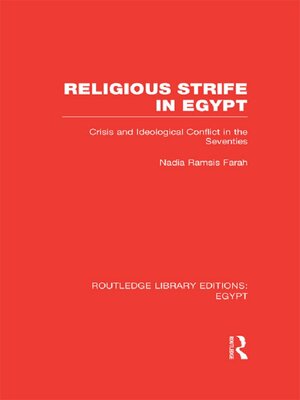 cover image of Religious Strife in Egypt (RLE Egypt)